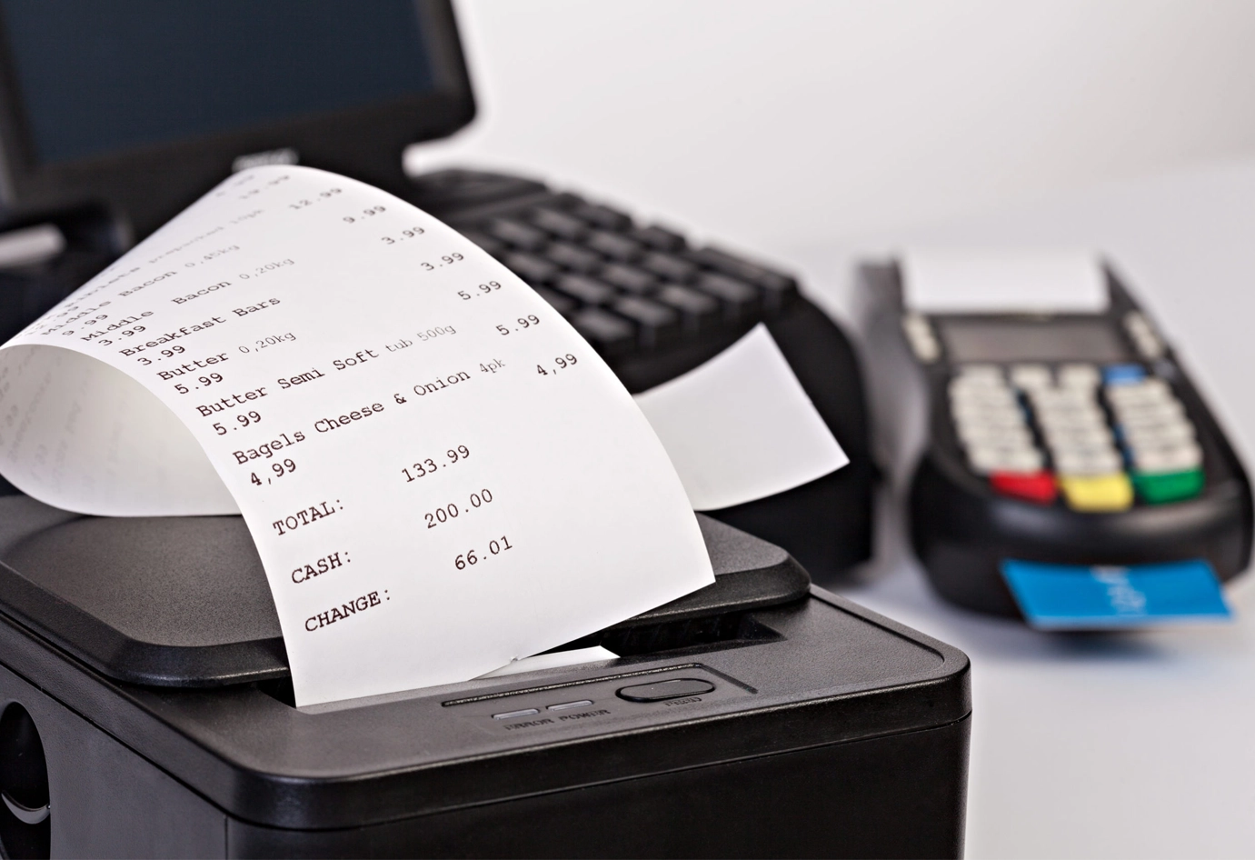 Impresora térmica de recibos