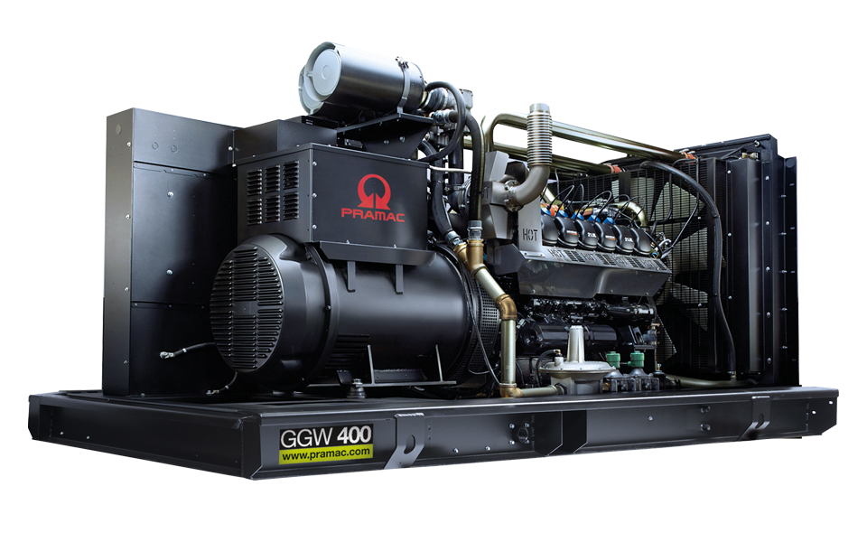 Generadores Industriales sin cubierta a Gas