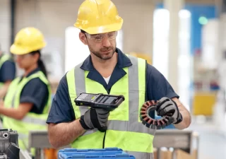 Computadora móvil handheld Zebra TC52 para almacén